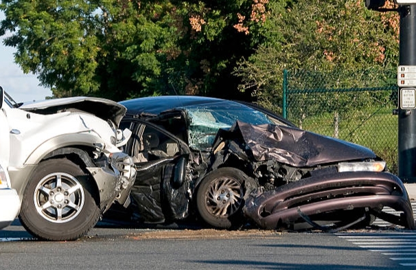 Car accident on Louisiana road